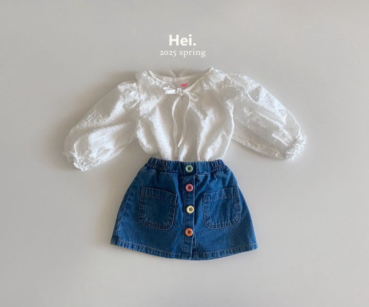 Hei - Korean Baby Fashion - #onlinebabyboutique - Sarrrr Blouse - 9