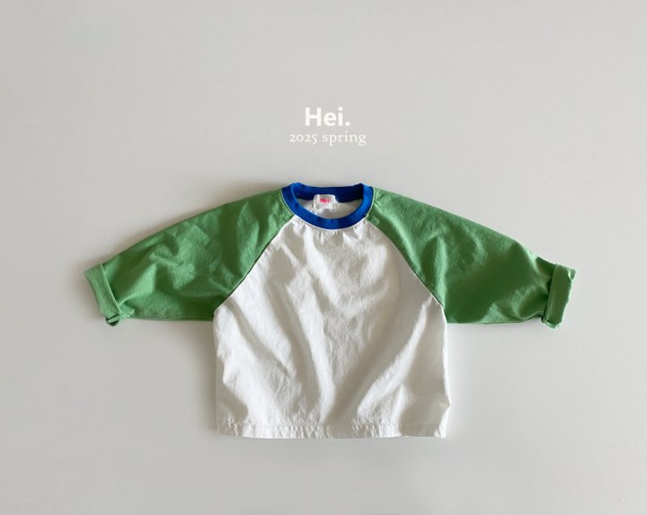 Hei - Korean Baby Fashion - #onlinebabyboutique - Raglan Tee - 3
