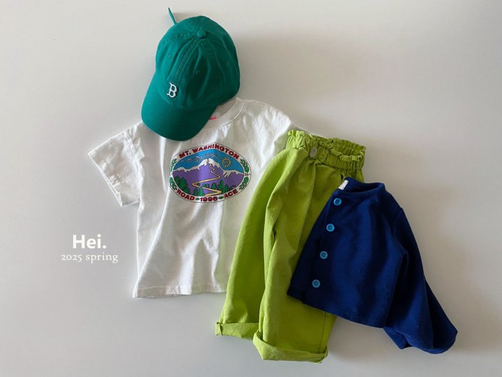 Hei - Korean Baby Fashion - #onlinebabyshop - Mountain Tee - 8