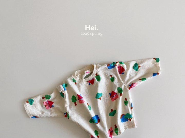 Hei - Korean Baby Fashion - #onlinebabyshop - My Home Tee - 3