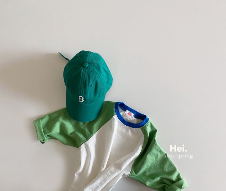 Hei - Korean Baby Fashion - #onlinebabyboutique - Raglan Tee - 4