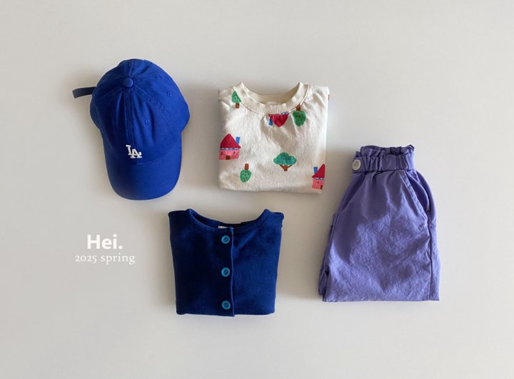 Hei - Korean Baby Fashion - #onlinebabyshop - My Home Tee - 4