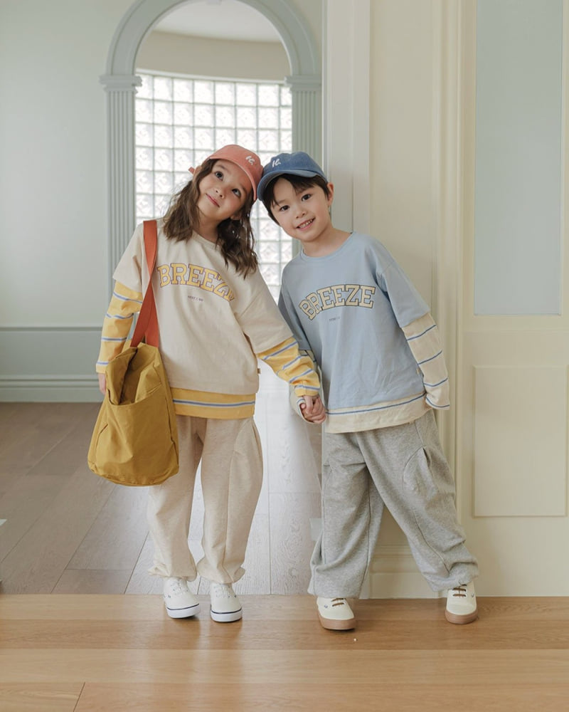 Here I Am - Korean Children Fashion - #Kfashion4kids - Breeze Layered Tee - 5