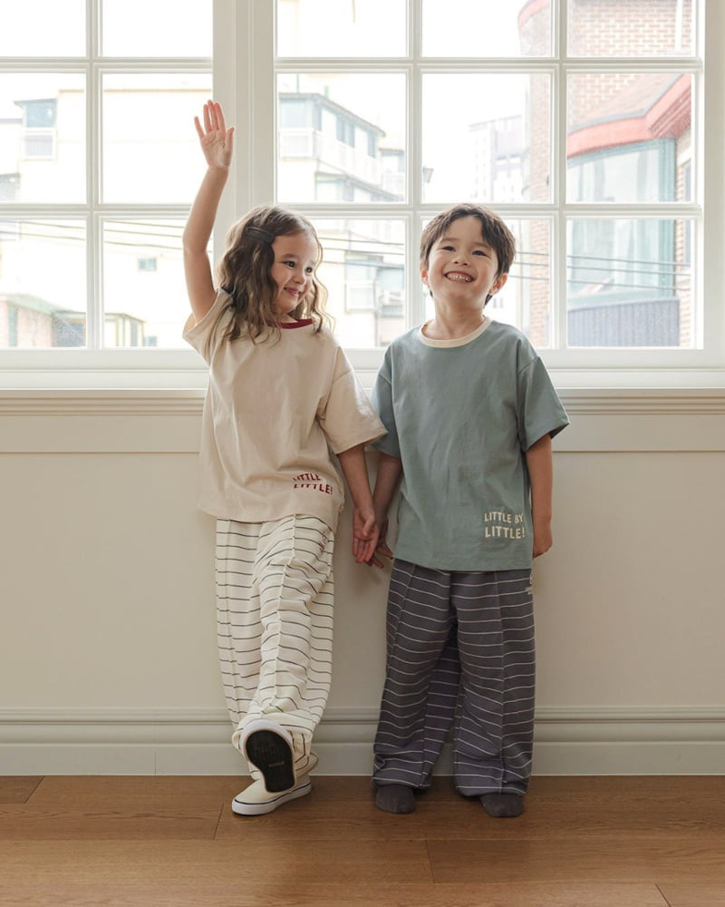 Here I Am - Korean Children Fashion - #stylishchildhood - Little Short Sleeve Tee - 4