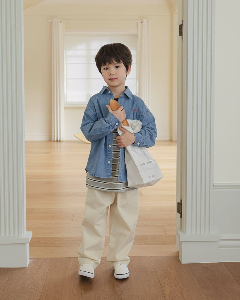 Here I Am - Korean Children Fashion - #childrensboutique - Essential Span Cotton Pants - 6