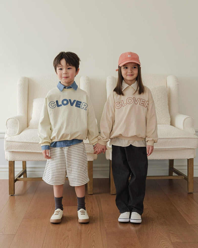 Here I Am - Korean Children Fashion - #childrensboutique - Clover Sweatshirts - 3