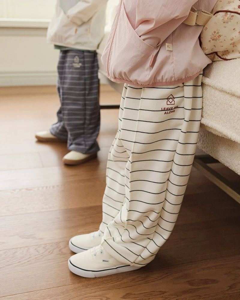 Here I Am - Korean Children Fashion - #childrensboutique - Wide ST Jogger Pants