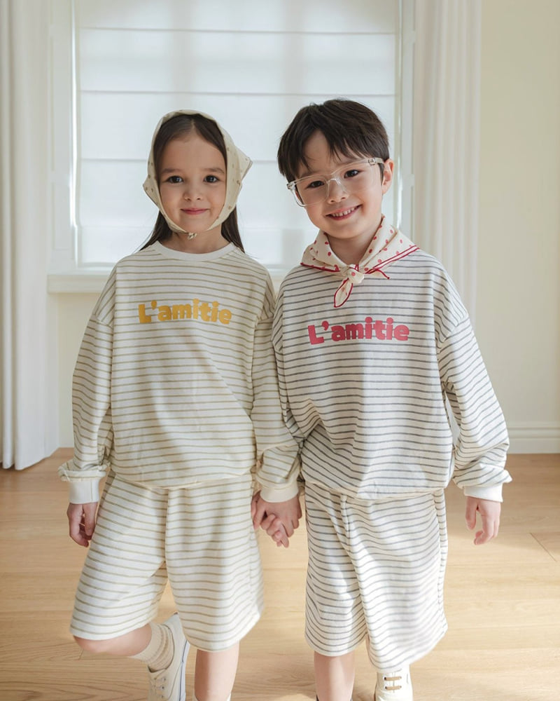 Here I Am - Korean Children Fashion - #designkidswear - Lamitie ST Set - 8