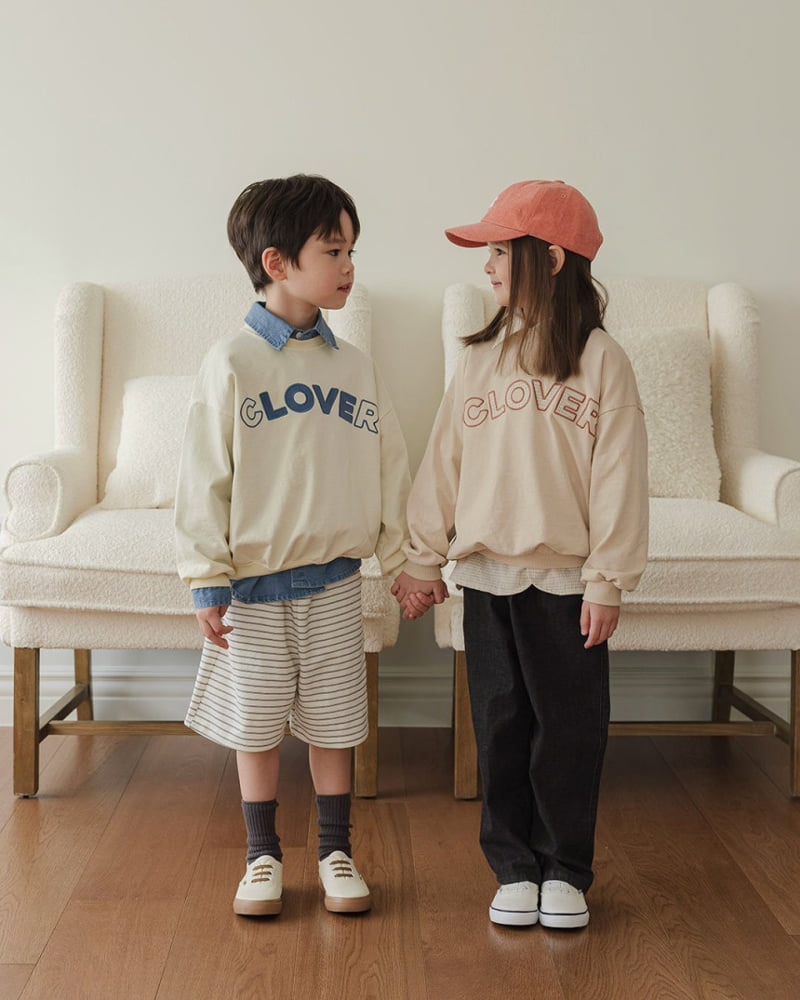 Here I Am - Korean Children Fashion - #discoveringself - Clover Sweatshirts - 5