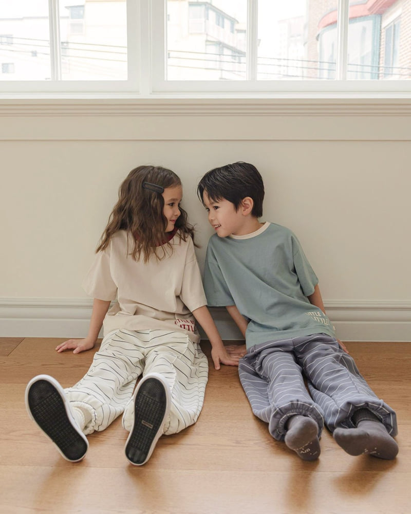 Here I Am - Korean Children Fashion - #fashionkids - Little Short Sleeve Tee - 8
