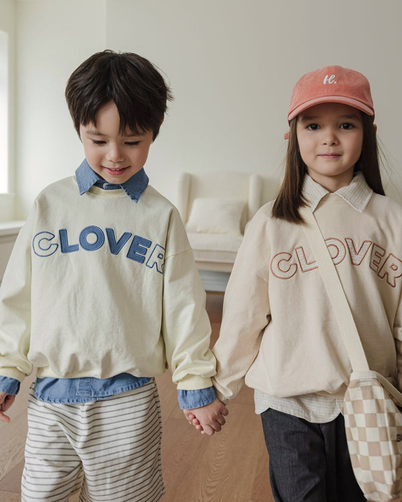 Here I Am - Korean Children Fashion - #kidsstore - Clover Sweatshirts - 8