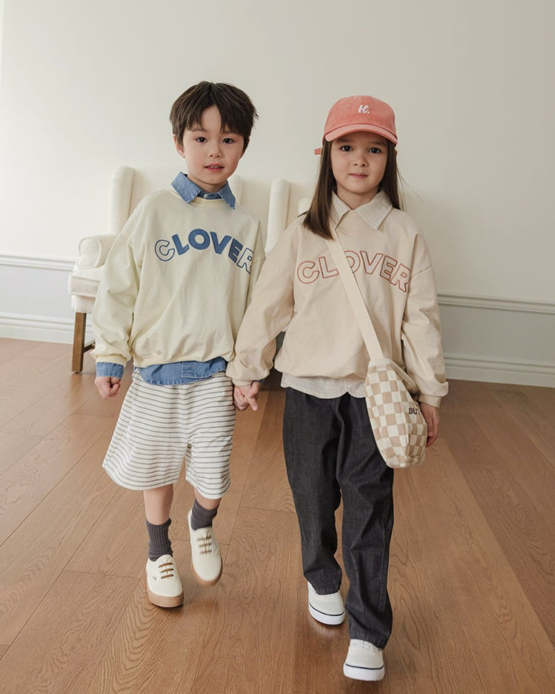 Here I Am - Korean Children Fashion - #kidzfashiontrend - Clover Sweatshirts - 9