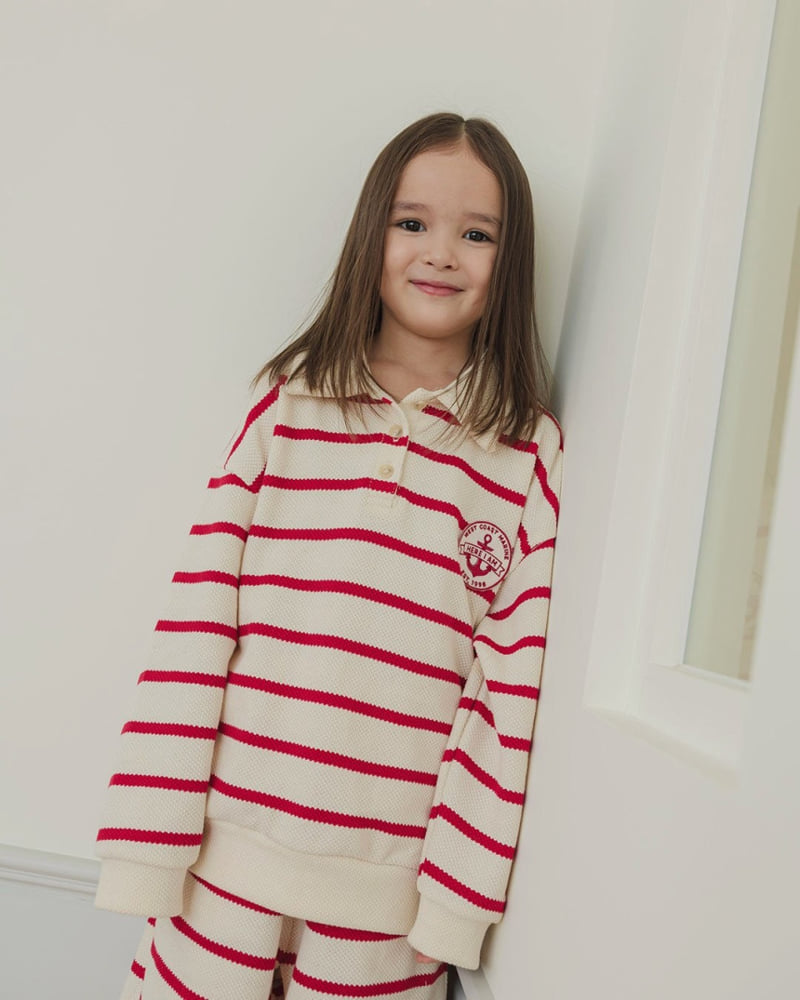 Here I Am - Korean Children Fashion - #kidzfashiontrend - Marine ST Set - 6
