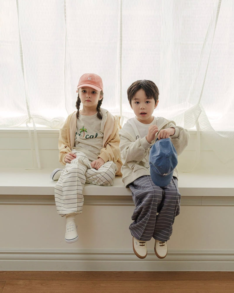 Here I Am - Korean Children Fashion - #littlefashionista - Wide ST Jogger Pants - 9