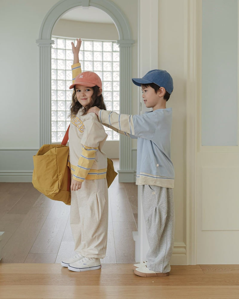 Here I Am - Korean Children Fashion - #magicofchildhood - Breeze Layered Tee - 7