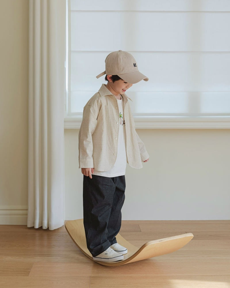 Here I Am - Korean Children Fashion - #magicofchildhood - Wearable Check Shirt - 5