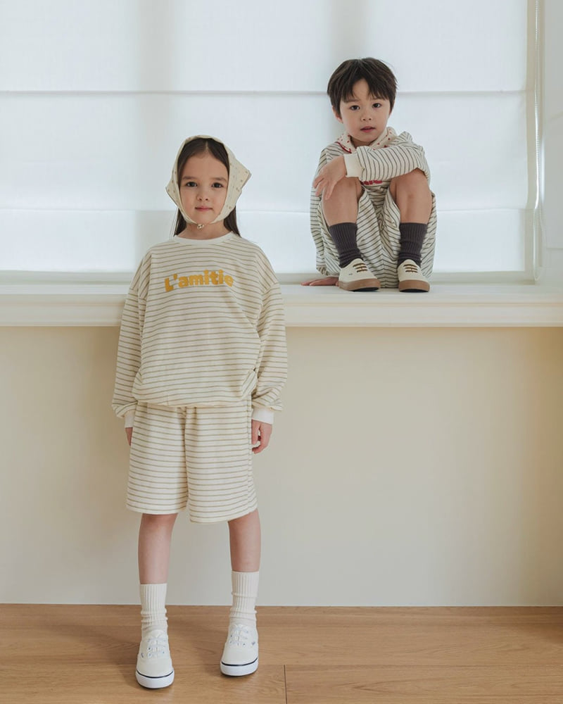 Here I Am - Korean Children Fashion - #magicofchildhood - Lamitie ST Set - 2