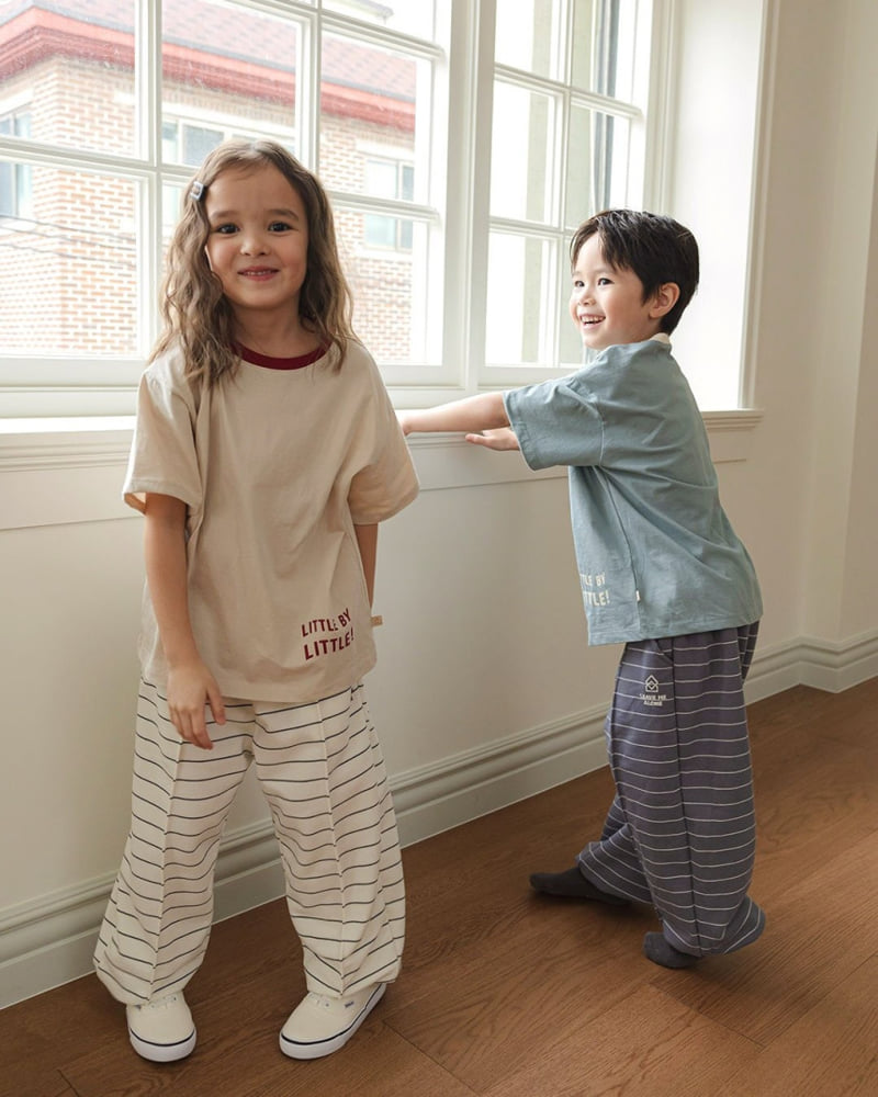 Here I Am - Korean Children Fashion - #stylishchildhood - Little Short Sleeve Tee - 3
