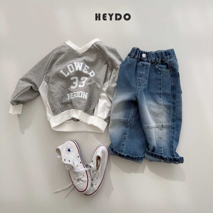 Heydo - Korean Children Fashion - #Kfashion4kids - River Slit Denim Pants - 9