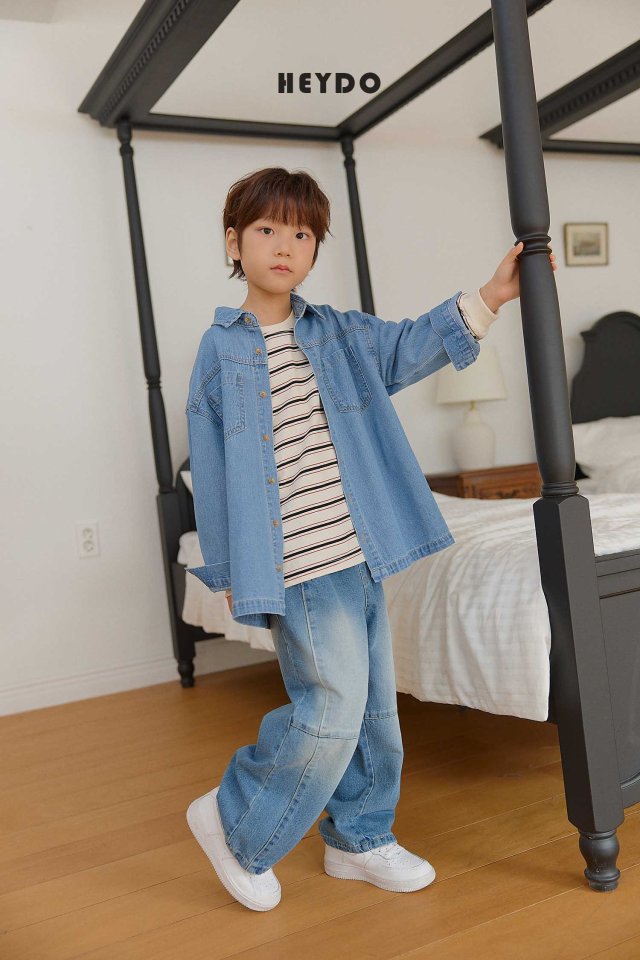 Heydo - Korean Children Fashion - #Kfashion4kids - Stella Stripe Tee - 9