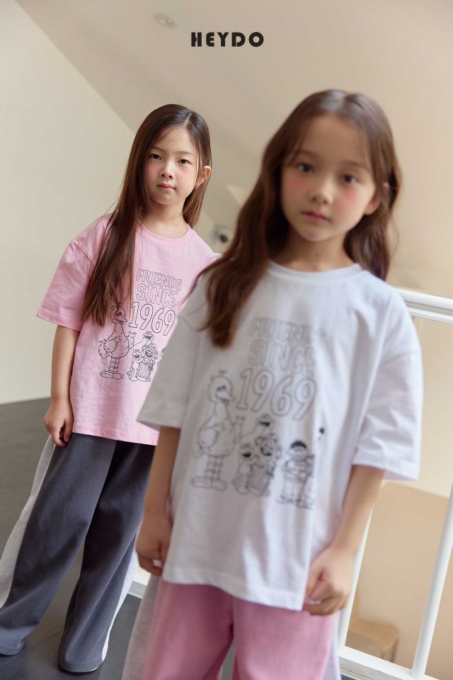 Heydo - Korean Children Fashion - #childofig - Friends Short Sleeve Tee - 11