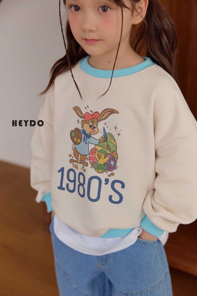 Heydo - Korean Children Fashion - #childofig - Art Rabbit Sweatshirts - 9