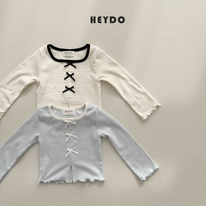 Heydo - Korean Children Fashion - #childofig - Honey Ribbon Tee - 7