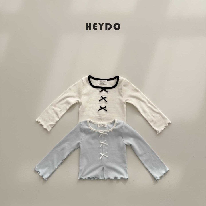 Heydo - Korean Children Fashion - #childofig - Honey Ribbon Tee - 8