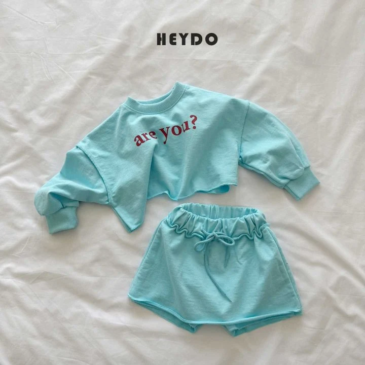 Heydo - Korean Children Fashion - #childofig - Are You Top Bottom Set - 6