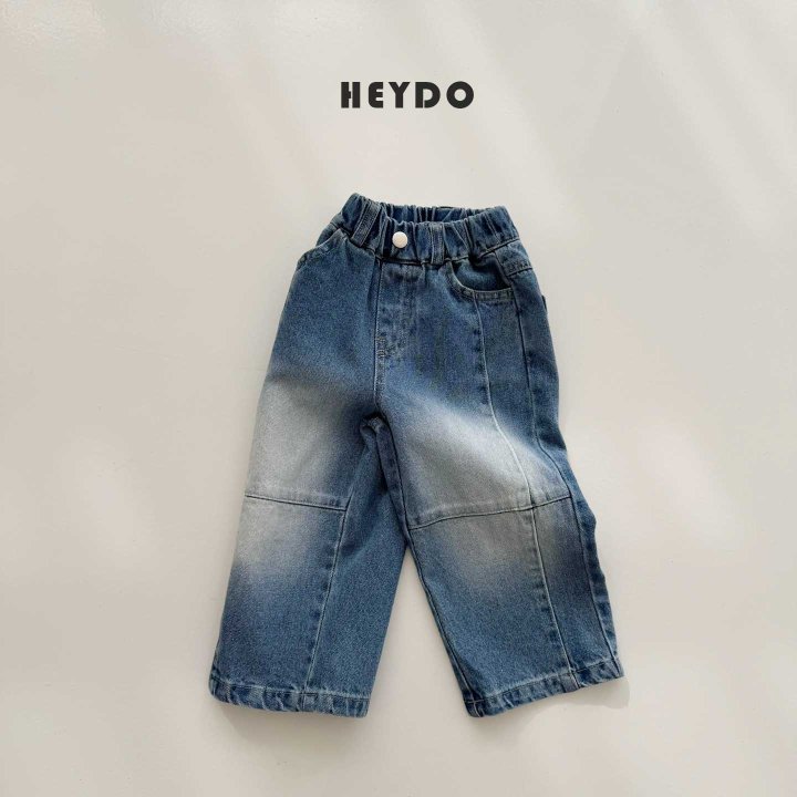 Heydo - Korean Children Fashion - #childofig - River Slit Denim Pants