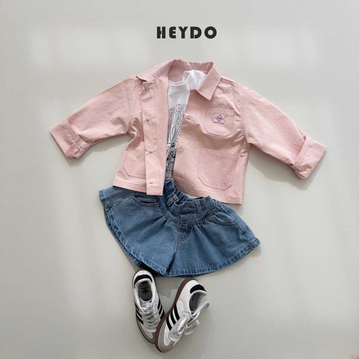 Heydo - Korean Children Fashion - #childofig - Searing Denim Shorts - 5
