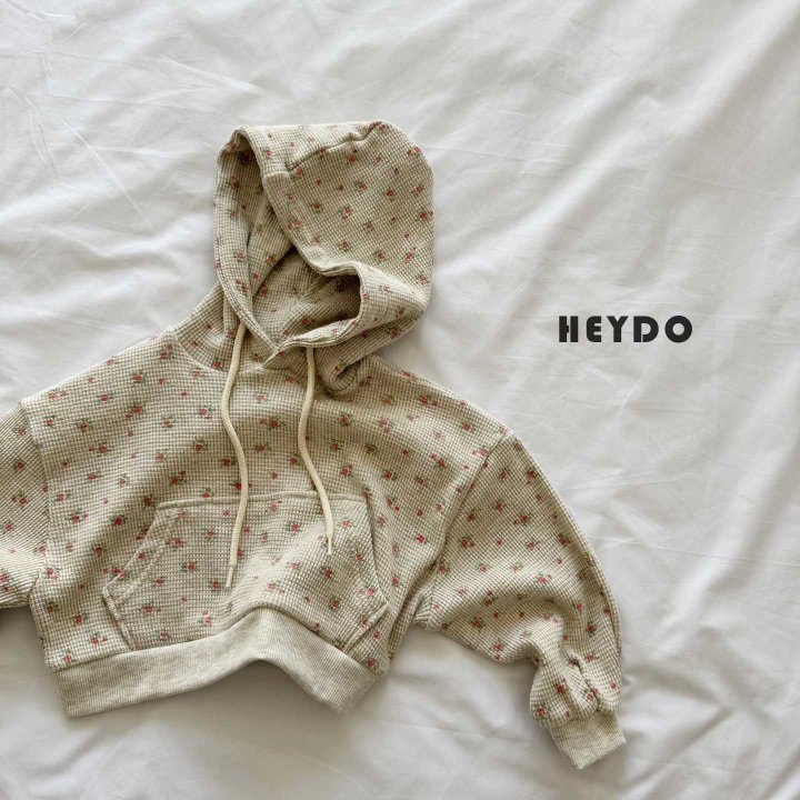 Heydo - Korean Children Fashion - #childofig - Flower Day Hoodie - 4