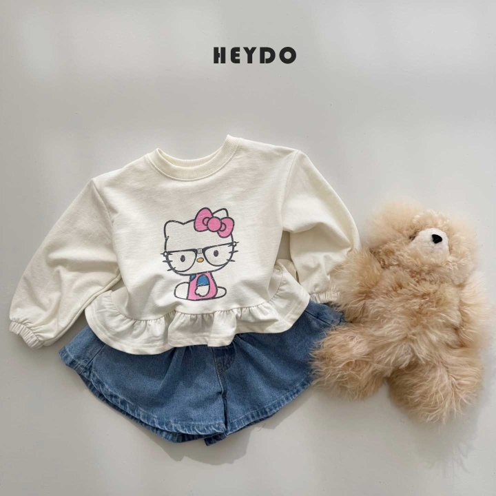 Heydo - Korean Children Fashion - #childrensboutique - Searing Denim Shorts - 6