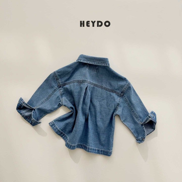 Heydo - Korean Children Fashion - #childrensboutique - Pio Denim Shirt - 5