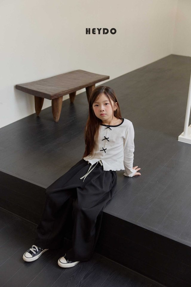 Heydo - Korean Children Fashion - #designkidswear - Honey Ribbon Tee - 10