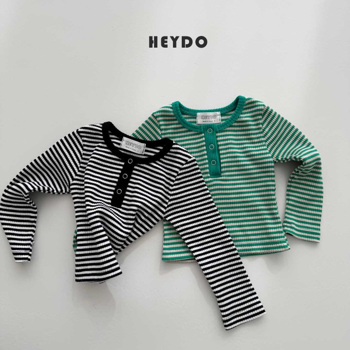 Heydo - Korean Children Fashion - #designkidswear - Jelly Button Tee