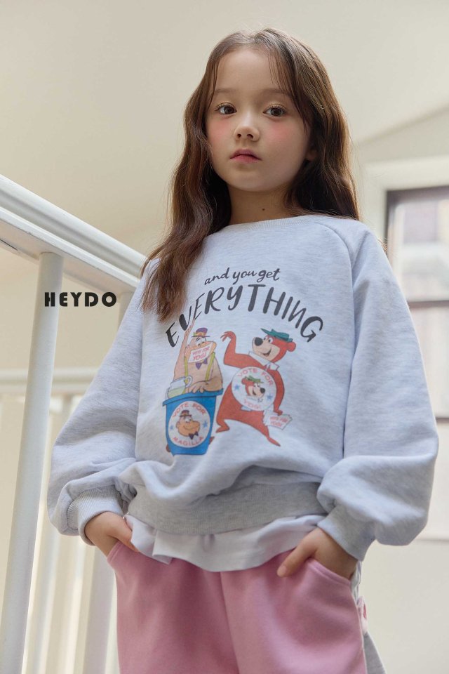 Heydo - Korean Children Fashion - #designkidswear - Yogi Bear Sweatshirts - 11