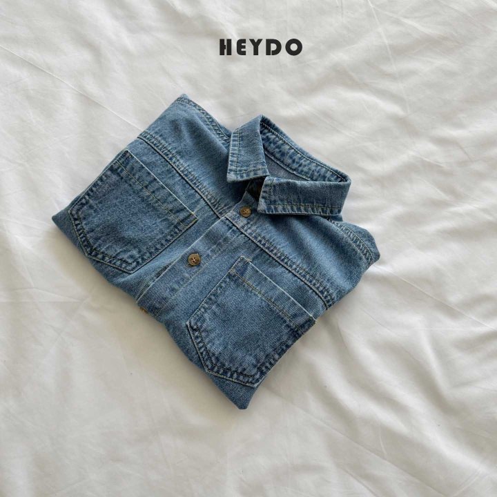 Heydo - Korean Children Fashion - #designkidswear - Pio Denim Shirt - 6