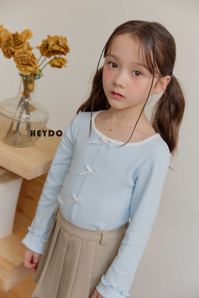 Heydo - Korean Children Fashion - #discoveringself - Honey Ribbon Tee - 11