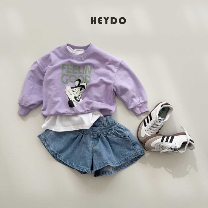 Heydo - Korean Children Fashion - #discoveringself - Searing Denim Shorts - 8