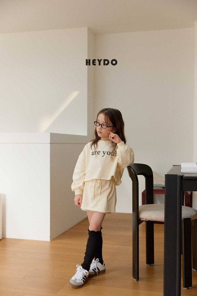 Heydo - Korean Children Fashion - #fashionkids - Are You Top Bottom Set - 11