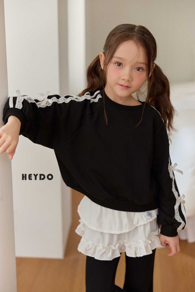 Heydo - Korean Children Fashion - #kidsshorts - Double Frill Wrap Skirt - 10