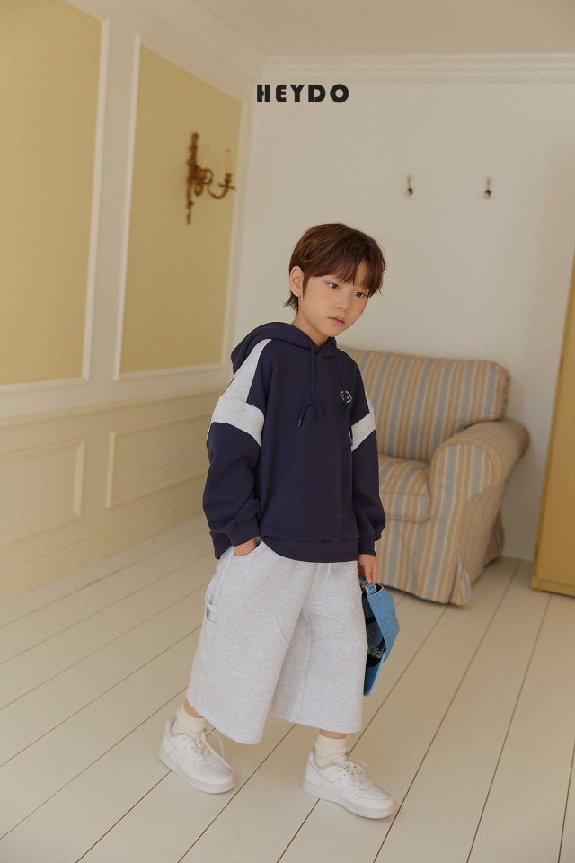 Heydo - Korean Children Fashion - #kidsshorts - Kobe Raglan Hoodie - 9
