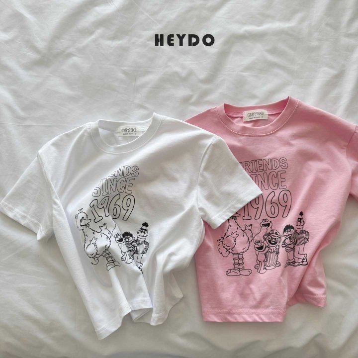 Heydo - Korean Children Fashion - #kidsstore - Friends Short Sleeve Tee - 3