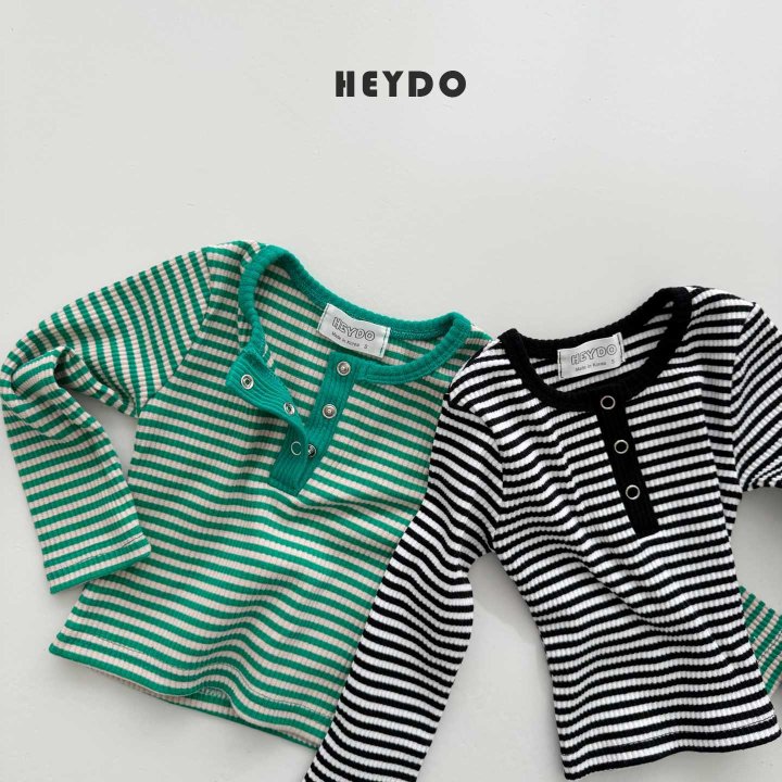 Heydo - Korean Children Fashion - #kidsstore - Jelly Button Tee - 5