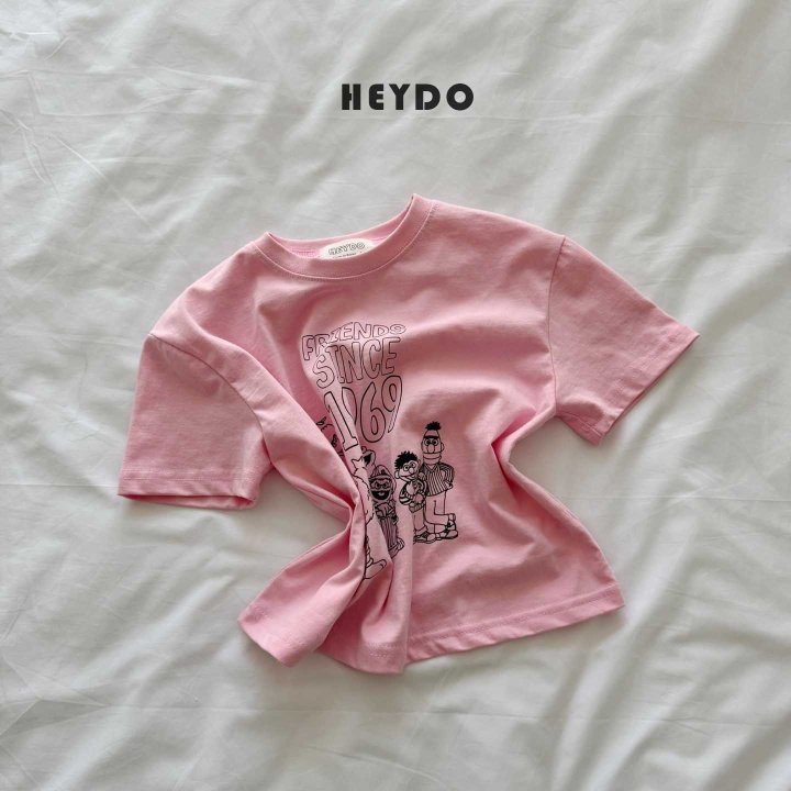 Heydo - Korean Children Fashion - #kidsstore - Friends Short Sleeve Tee - 4