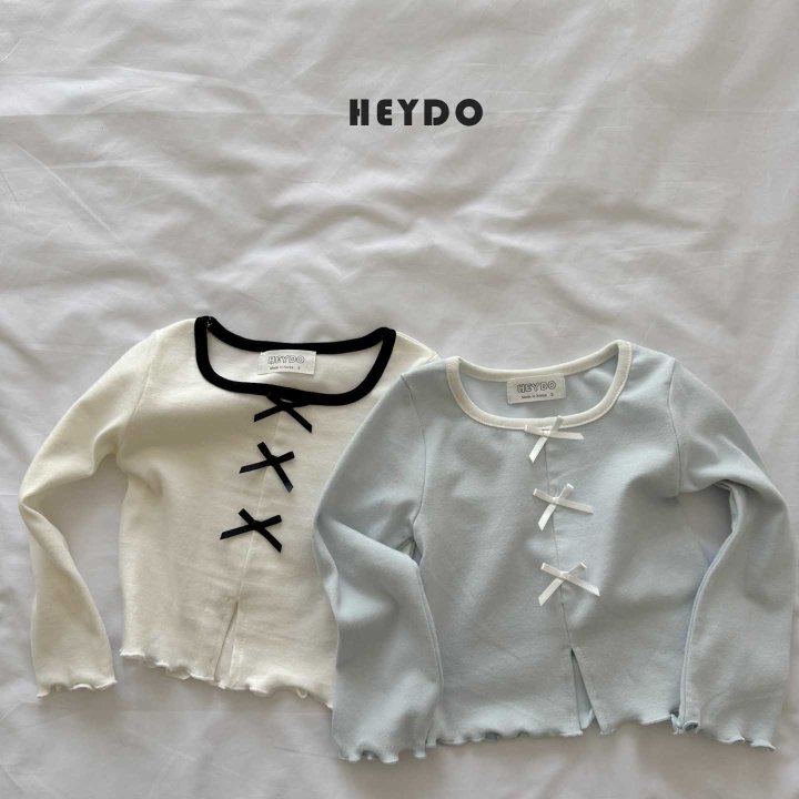 Heydo - Korean Children Fashion - #kidzfashiontrend - Honey Ribbon Tee