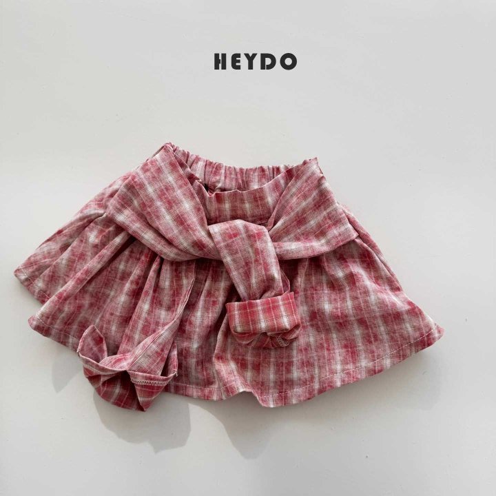 Heydo - Korean Children Fashion - #kidzfashiontrend - Vintage Check Skirt - 7
