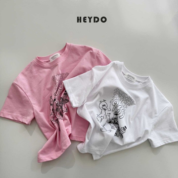 Heydo - Korean Children Fashion - #littlefashionista - Friends Short Sleeve Tee - 6