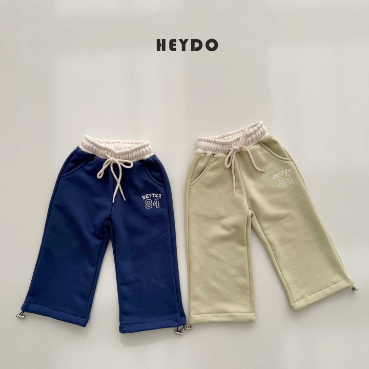 Heydo - Korean Children Fashion - #littlefashionista - 84 Embroidery Pants